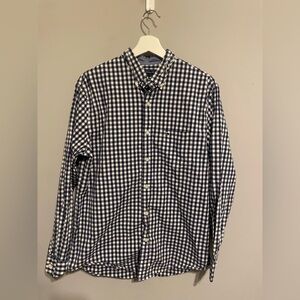 Crown & ivy Big checkered‎ button up size medium